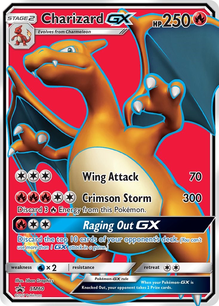 Charizard GX - SM60 [SMP - 060] – Cartes Leo
