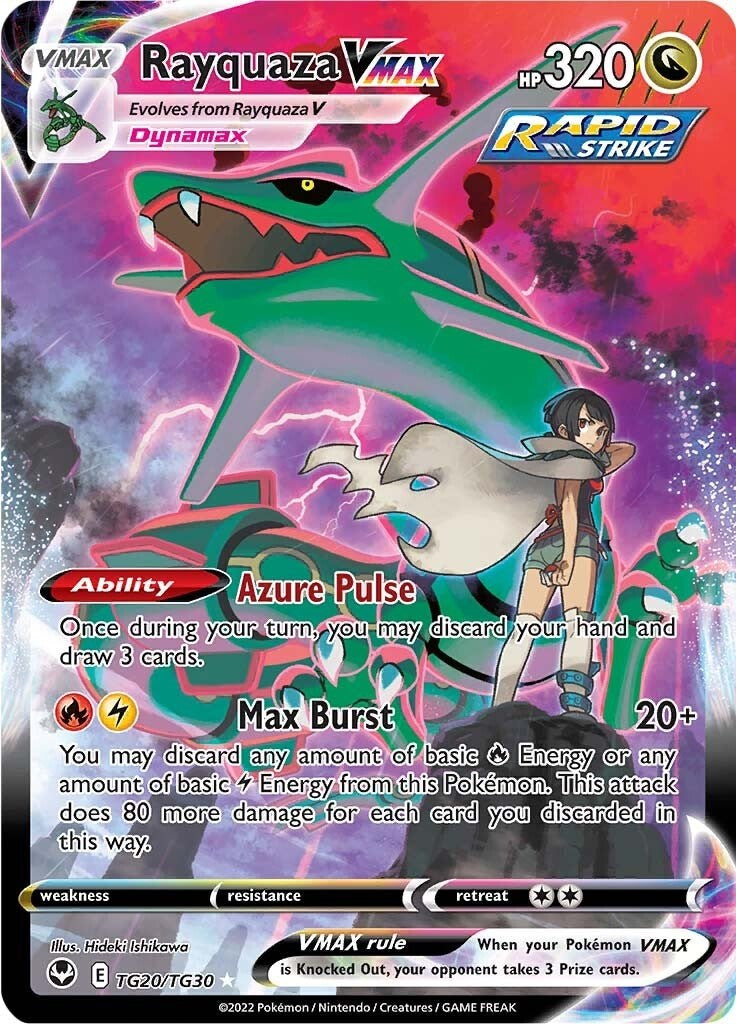 Rayquaza VMAX [SWSH12: TG - TG20/TG30] – Cartes Leo