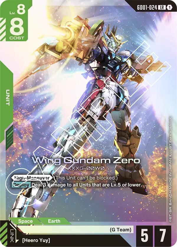 Wing Gundam Zero [GD01 - GD01-024] – Cartes Leo