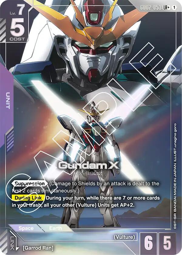 Gundam X (LR+) [GD02 - GD02-053] – Cartes Leo