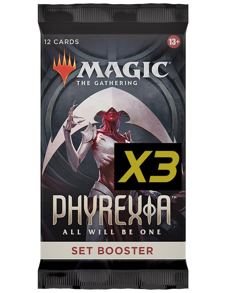 phyrexia all will be one booster box price Magic The Gathering: Phyrexia All Will Be One: Set Booster Box (30Ct)