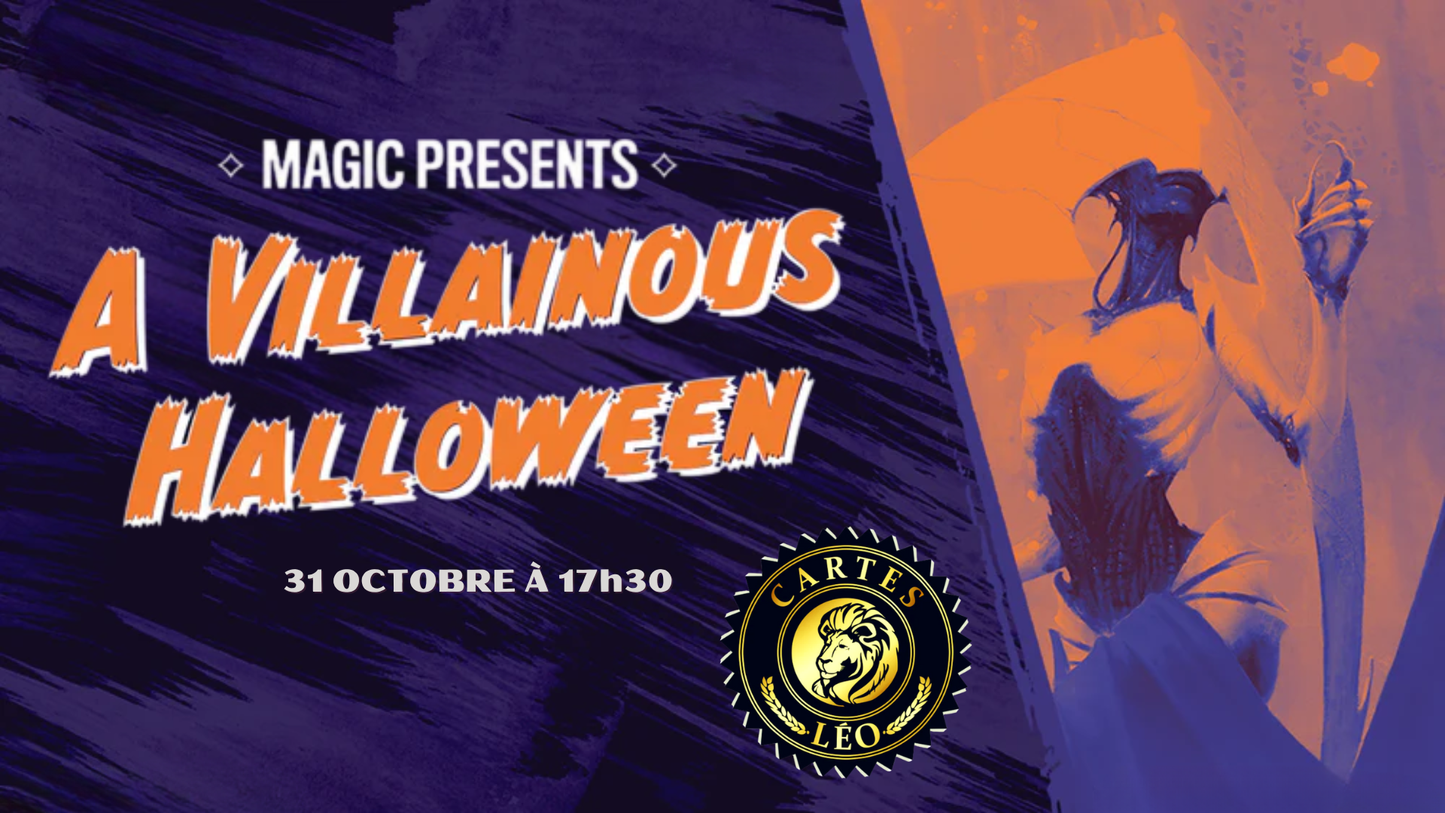 Let your dark side call you: Prepare for A Villainous Halloween!