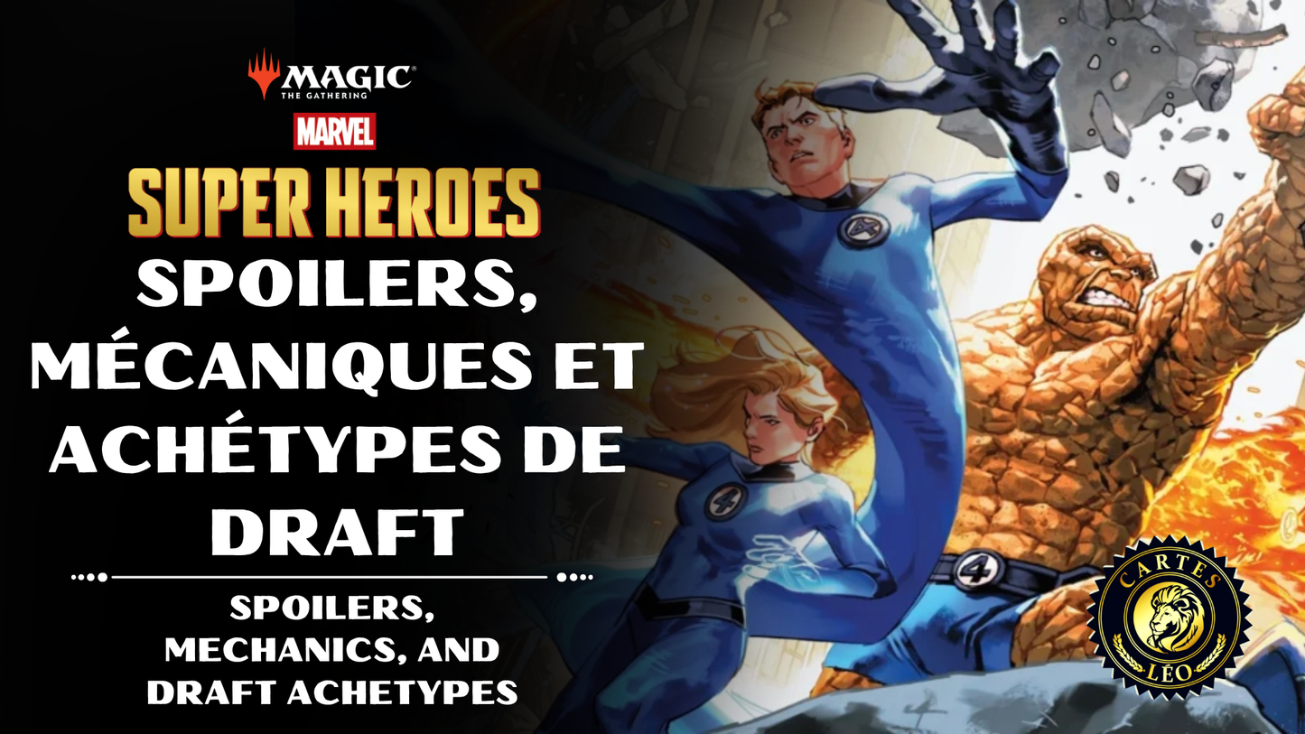 MTG Marvel Super Heroes: Spoilers, Mechanics, and Draft Achetypes