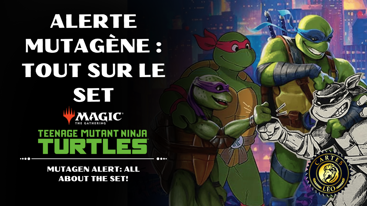 Mutagen Alert: All About the Magic x Teenage Mutant Ninja Turtles Set!