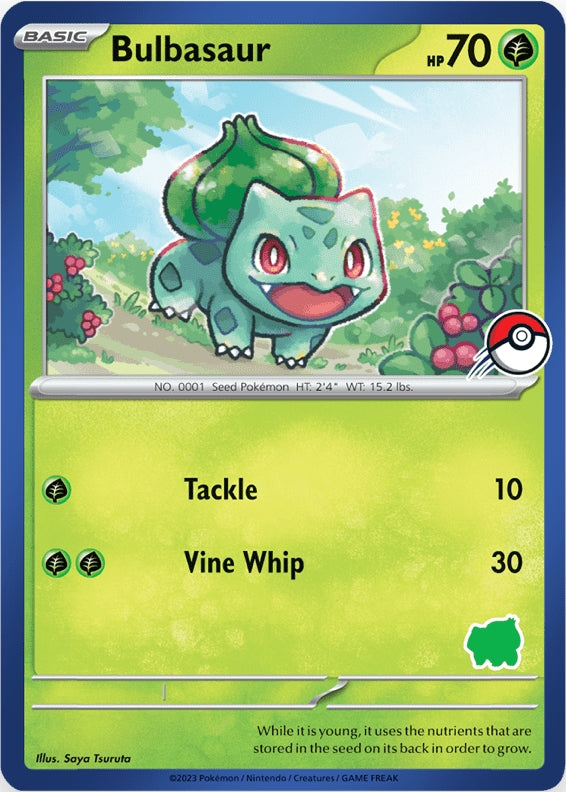 Bulbasaur (Blue Border) [My First Battle]