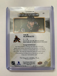 2022-23 Upper Deck Premier Jerseys #42 Nick Schmaltz 06/25 * 3 Color *