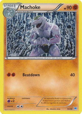 Machoke (14/30) [XY : Kit d'entraînement 2 - Latios] 