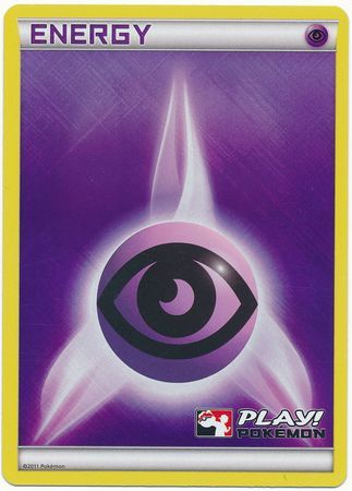 Énergie Psychique (Promo Play Pokemon 2011) [Cartes de Ligue et de Championnat] 