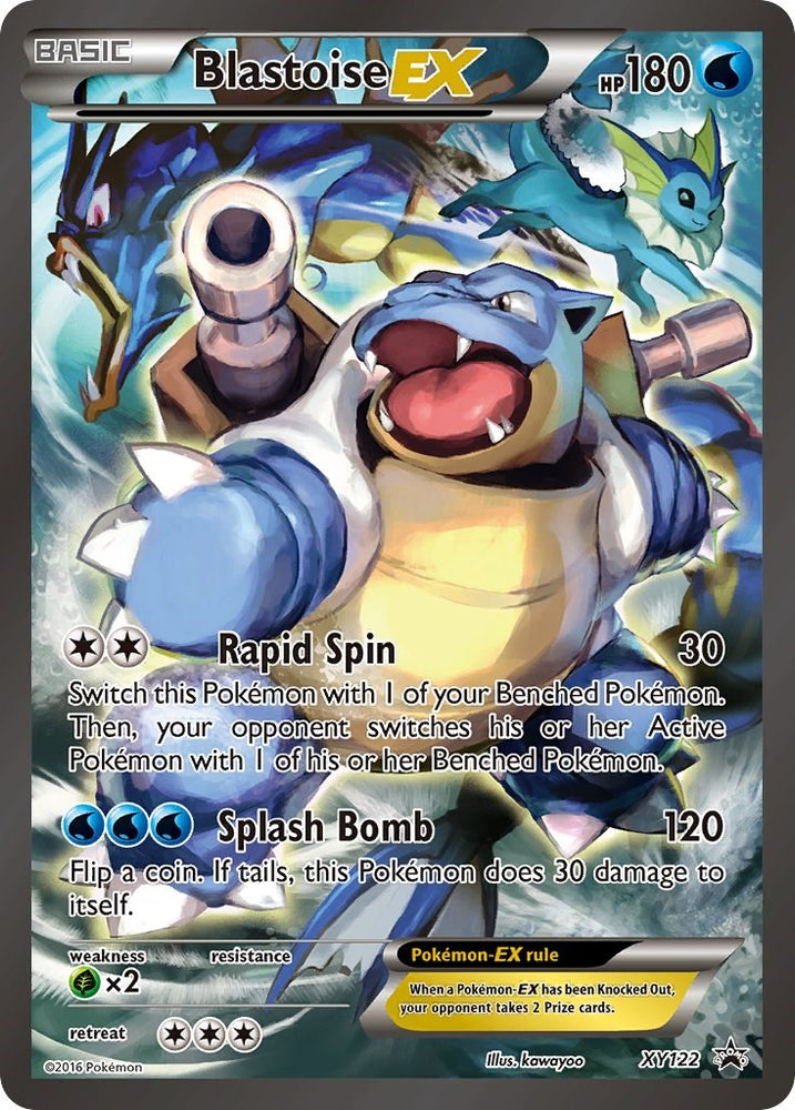 Blastoise EX (XY122) (carte géante) [XY : Black Star Promos] 