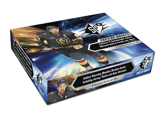 BOÎTE DE LOISIRS DE HOCKEY SPX UPPER DECK 2021-22