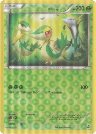 _____'s Snivy (Jumbo Card) [Cartes diverses] 