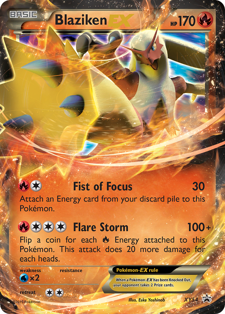 Blaziken EX (XY54) [XY : Promos Black Star] 