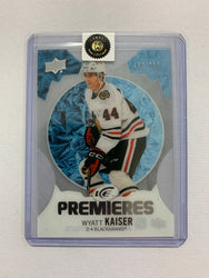 2023-24 Upper Deck Ice Wyatt Kaiser Ice Premieres Rookie RC 483/799