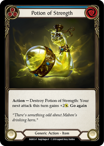 Potion de force [FAB013-P] (Promo) 1ère édition Cold Foil 