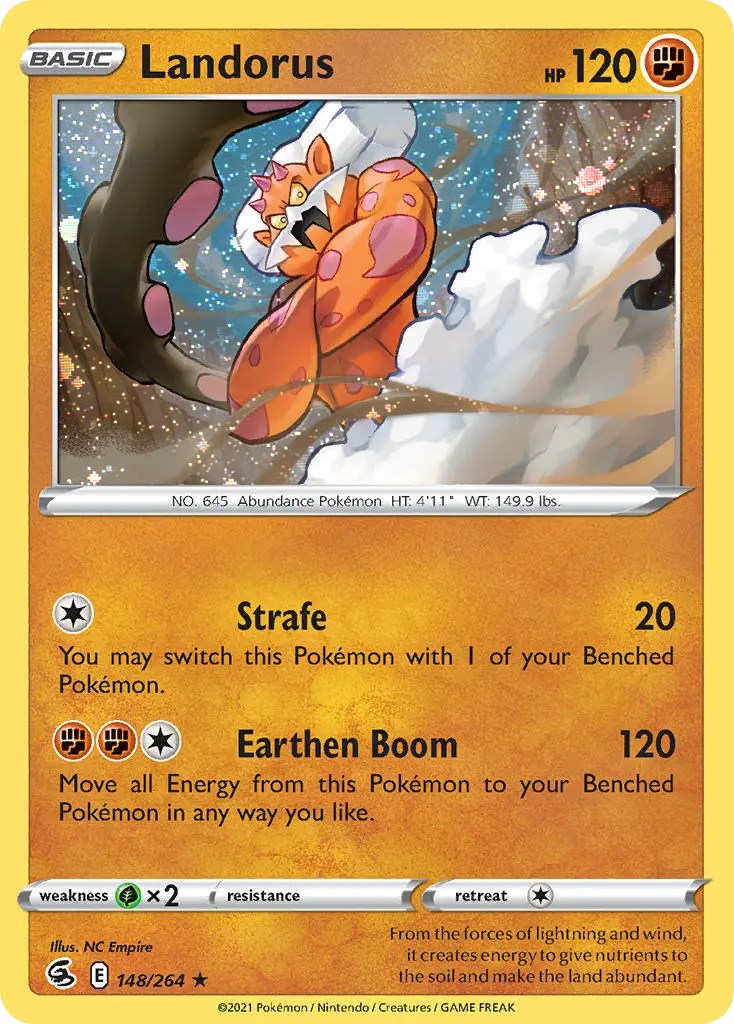 Landorus - 148/264 (Cosmos Holo)