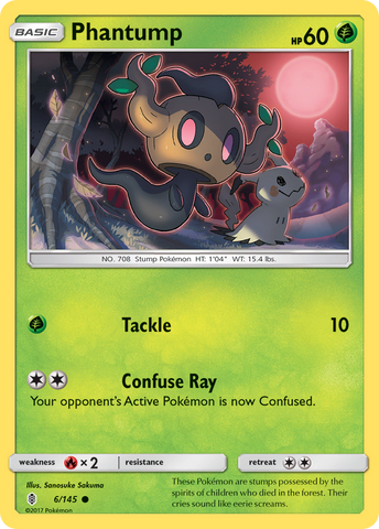 Phantump (6/145) [Soleil et Lune : Guardians Rising] 