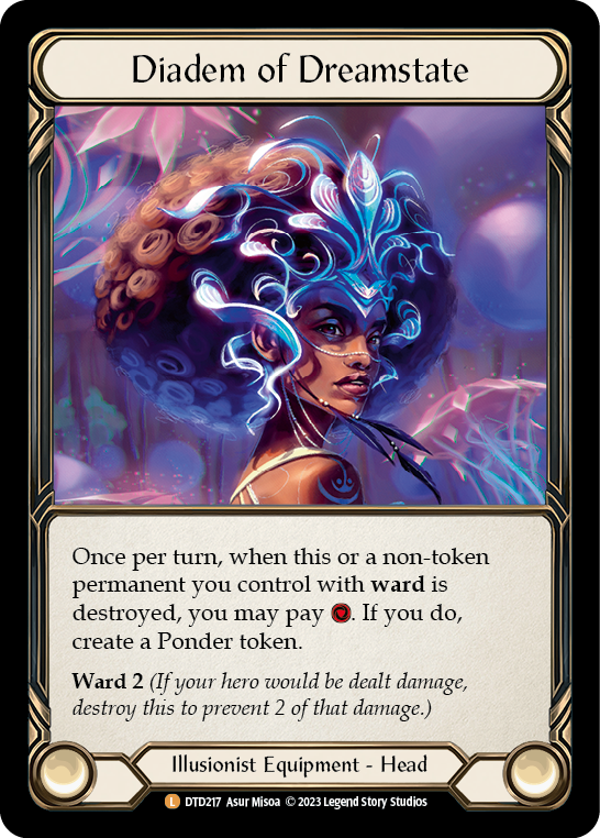 Diadème de Dreamstate [DTD217] (Dusk Till Dawn) Rainbow Foil 