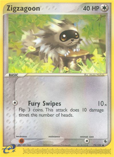 Zigzagoon (79/109) [EX : Rubis et Saphir] 