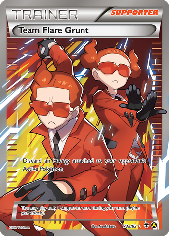 Team Flare Grunt (73a/83) [Promotions artistiques alternatives] 