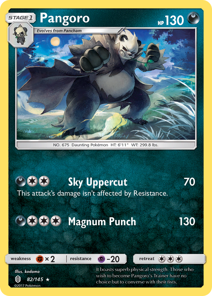 Pangoro (82/145) [Soleil et Lune : Gardiens Rising] 