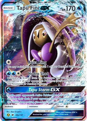 Tapu Fini GX (39a/147) [Promotions artistiques alternatives] 