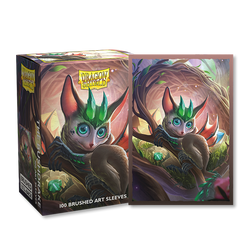 Dragon Shield : Pochettes d'art brossées standard de 100 carats - The Bushdrake 