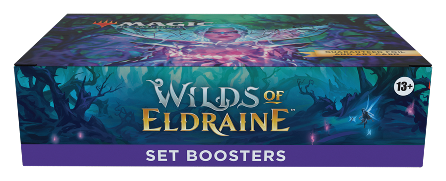 Wilds of Eldraine - Affichage des boosters d'ensemble 