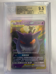 Pokémon Chinois BECKETT 9.5 [0016262663] Gengar &amp; Mimikyu GX 033/150