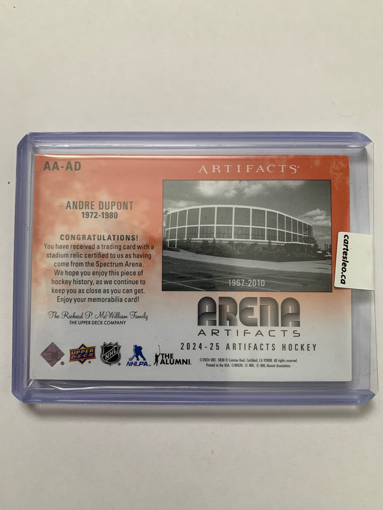 2024-25 ARTIFACTS Andre Dupont ARENA 25/67 #AA-AD