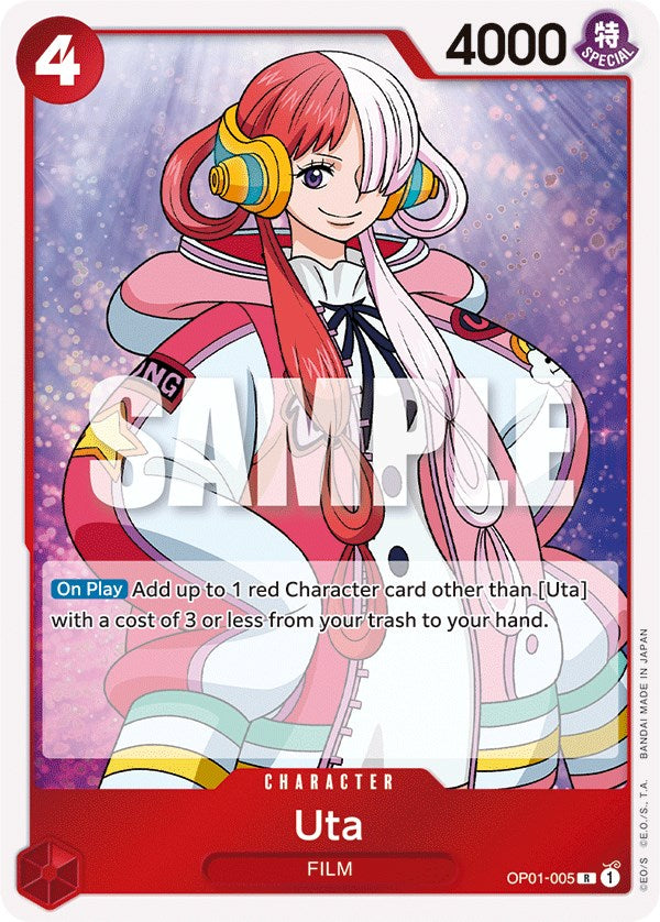 Uta (Demo Deck 2023) [Cartes promotionnelles One Piece] 