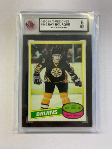 1980-81 O-PEE-CHEE #140 RAY BOURQUE KSA 5 [30434846]