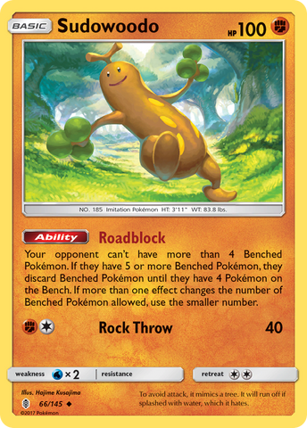 Sudowoodo (66/145) [Soleil et Lune : Gardiens Rising] 