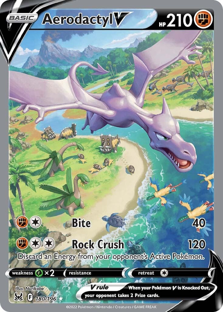 Aerodactyl V (180/196) [Épée et bouclier : origine perdue] 