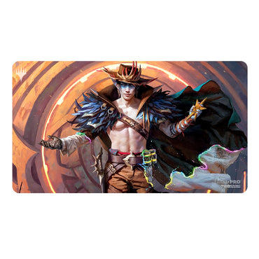 Ultra PRO : Tapis de jeu - Outlaws of Thunder Junction (Oko, the Ringleader Key Art) 