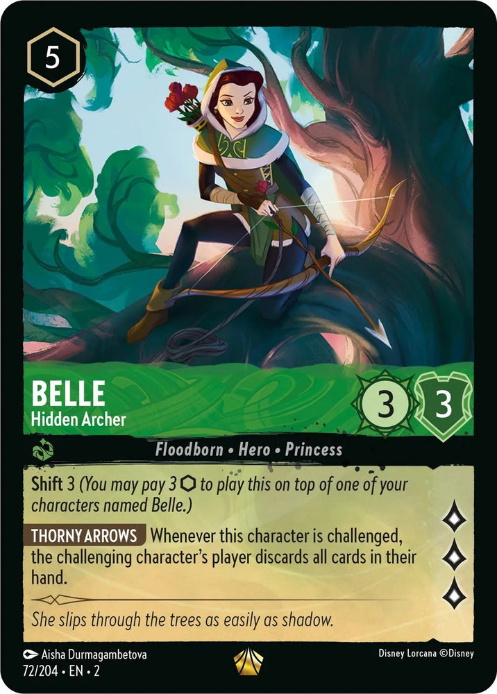 Belle - Archer caché (72/204) [Rise of the Floodborn] 