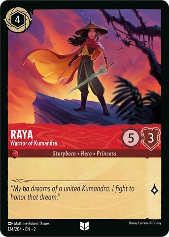 Raya - Guerrier de Kumandra (124/204) [Rise of the Floodborn] 