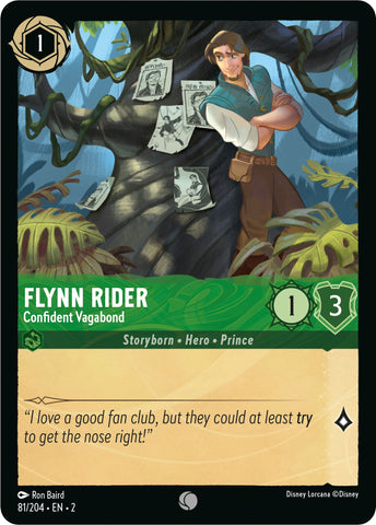 Flynn Rider - Vagabond confiant (81/204) [Rise of the Floodborn] 