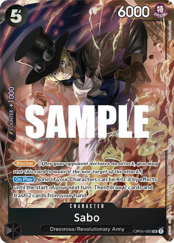 Sabo (Sealed Battle 2023 Vol. 1) [Cartes promotionnelles One Piece] 