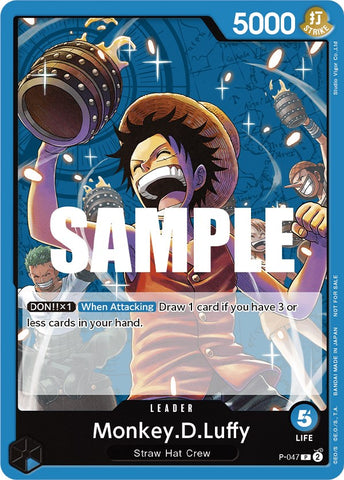 Monkey.D.Luffy (Kit de combat scellé Vol. 1) [Cartes promotionnelles One Piece] 