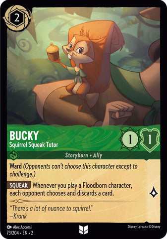 Bucky - Tuteur Squirrel Squeak (73/204) [Rise of the Floodborn] 