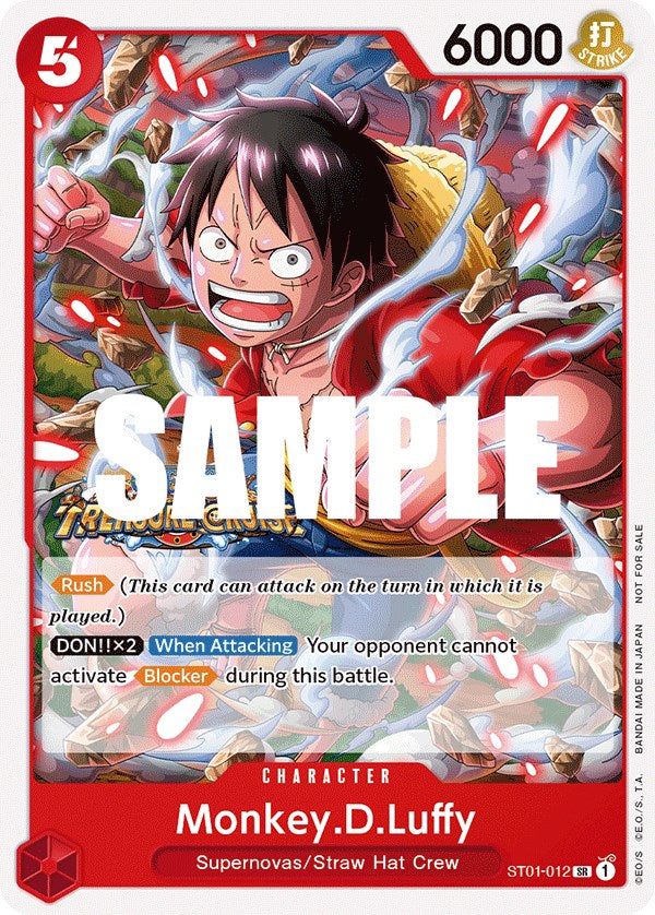 Monkey.D.Luffy (Tournament Pack Vol. 5) [Cartes promotionnelles One Piece] 