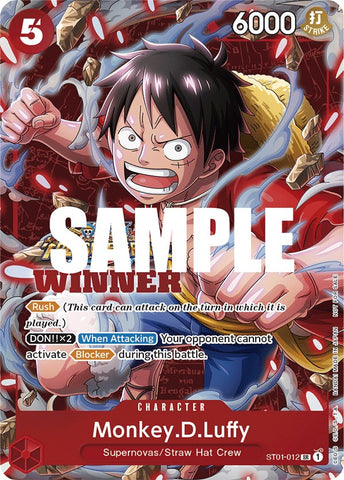 Monkey.D.Luffy (Winner Pack Vol. 5) [Cartes promotionnelles One Piece] 