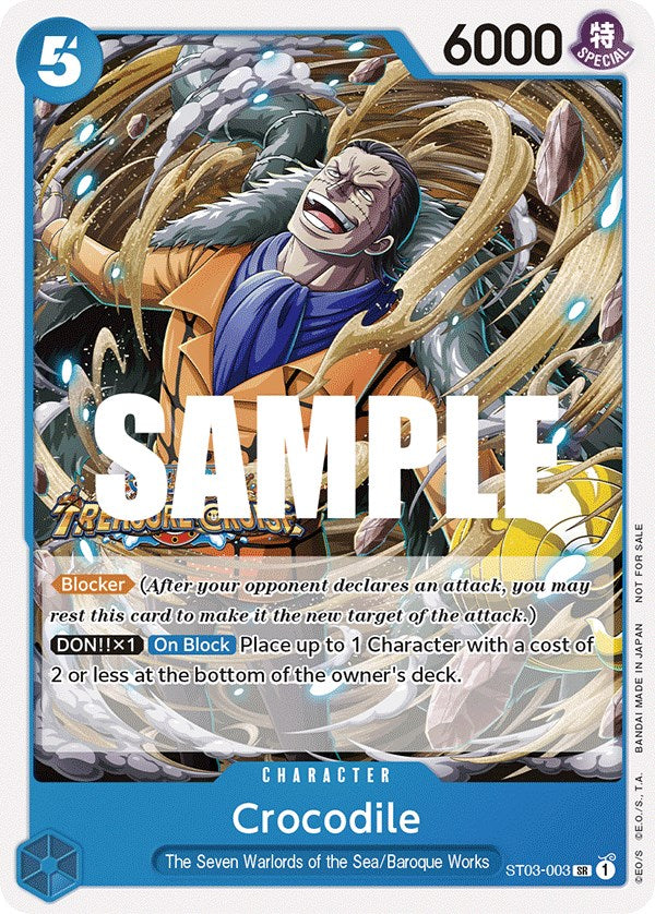 Crocodile (Tournoi Pack Vol. 5) [Cartes promotionnelles One Piece] 