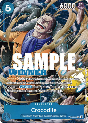 Crocodile (Winner Pack Vol. 5) [Cartes promotionnelles One Piece] 