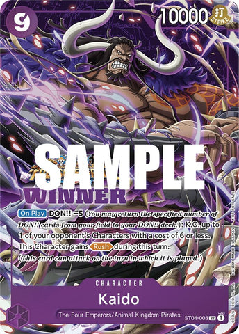 Kaido (Winner Pack Vol. 5) [Cartes promotionnelles One Piece] 