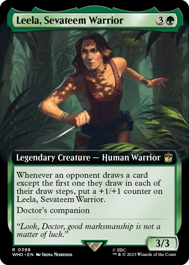 Leela, Sevateem Warrior (Extended Art)