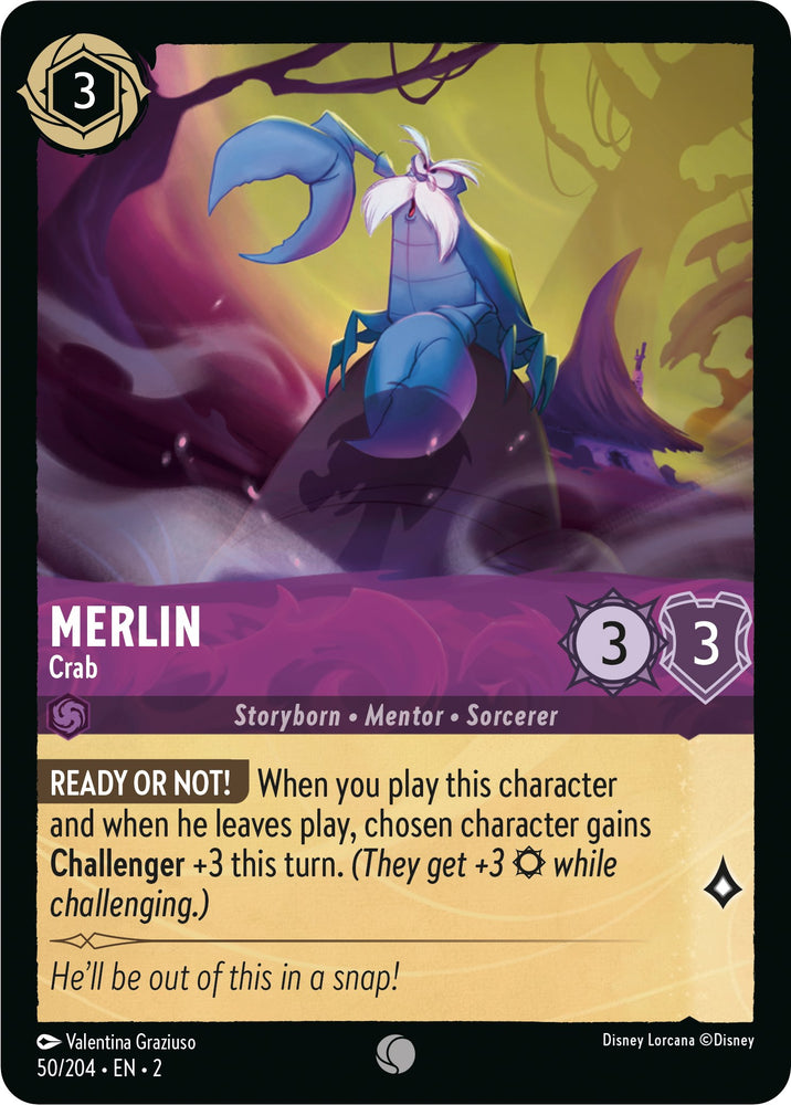 Merlin - Crabe (50/204) [Rise of the Floodborn] 