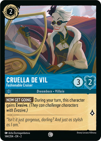 Cruella De Vil - Croiseur à la mode (144/204) [Rise of the Floodborn] 