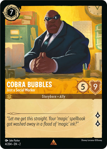 Cobra Bubbles - Juste un travailleur social (4/204) [Rise of the Floodborn] 