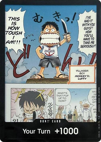 ENFILER!! Carte (Young Luffy) (Devil Fruits Collection Vol. 1) [Cartes promotionnelles One Piece] 